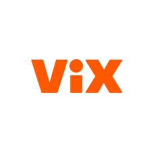 Logo de VIX mostrando icónicos personajes de VIX, peliculas, series, canales de television y muchos; disponibles en ElProfeNet.
